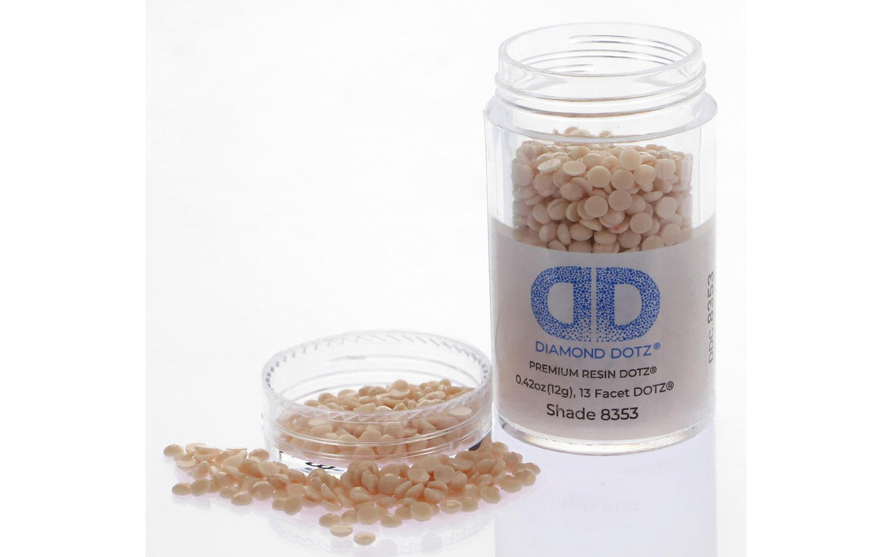 Diamond Dotz Freestyle Gems 2.8mm 12g Light Nacre 8353